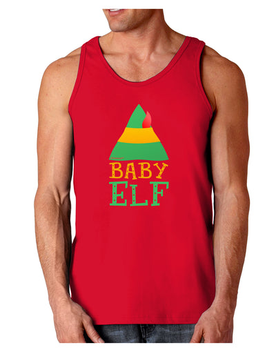 Matching Christmas Design - Elf Family - Baby Elf Dark Loose Tank Top by TooLoud-Mens Loose Tank Top-TooLoud-Red-Small-Davson Sales