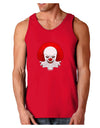 Scary Clown Watercolor Dark Loose Tank Top-Mens Loose Tank Top-TooLoud-Red-Small-Davson Sales