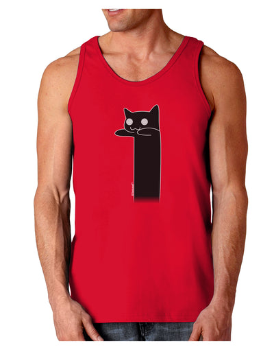 Tacgnol - Internet Humor Dark Loose Tank Top by TooLoud-Mens Loose Tank Top-TooLoud-Red-Small-Davson Sales