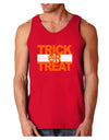 Trick or Treat Text Dark Loose Tank Top-Mens Loose Tank Top-TooLoud-Red-Small-Davson Sales