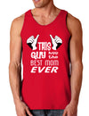 This Guy Has the Best Mom Ever Dark Loose Tank Top-Mens Loose Tank Top-TooLoud-Red-Small-Davson Sales