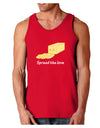 Butter - Spread the Love Dark Loose Tank Top-Mens Loose Tank Top-TooLoud-Red-Small-Davson Sales