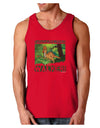 Parasaurolophus Walkeri - With Name Dark Loose Tank Top-Mens Loose Tank Top-TooLoud-Red-Small-Davson Sales