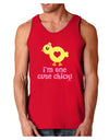 I'm One Cute Chick Dark Loose Tank Top by TooLoud-Mens Loose Tank Top-TooLoud-Red-Small-Davson Sales