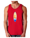 Starfish Surfboard Dark Loose Tank Top by TooLoud-Mens Loose Tank Top-TooLoud-Red-Small-Davson Sales