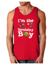 I'm the Birthday Boy - Outer Space Design Dark Loose Tank Top by TooLoud-Mens Loose Tank Top-TooLoud-Red-Small-Davson Sales