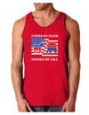 United We Stand Divided We Fall Dark Loose Tank Top-Mens Loose Tank Top-TooLoud-Red-Small-Davson Sales