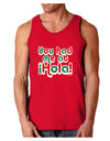 You Had Me at Hola - Mexican Flag Colors Dark Loose Tank Top by TooLoud-Mens Loose Tank Top-TooLoud-Red-Small-Davson Sales