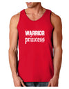 Warrior Princess Script Dark Loose Tank Top-Mens Loose Tank Top-TooLoud-Red-Small-Davson Sales