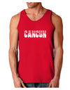 Cancun Mexico - Cinco de Mayo Dark Loose Tank Top-Mens Loose Tank Top-TooLoud-Red-Small-Davson Sales