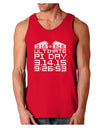 Ultimate Pi Day Design - Mirrored Pies Dark Loose Tank Top by TooLoud-Mens Loose Tank Top-TooLoud-Red-Small-Davson Sales