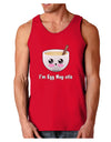 I'm Egg Nog-stic - Cute Egg Nog Dark Loose Tank Top by TooLoud-Mens Loose Tank Top-TooLoud-Red-Small-Davson Sales