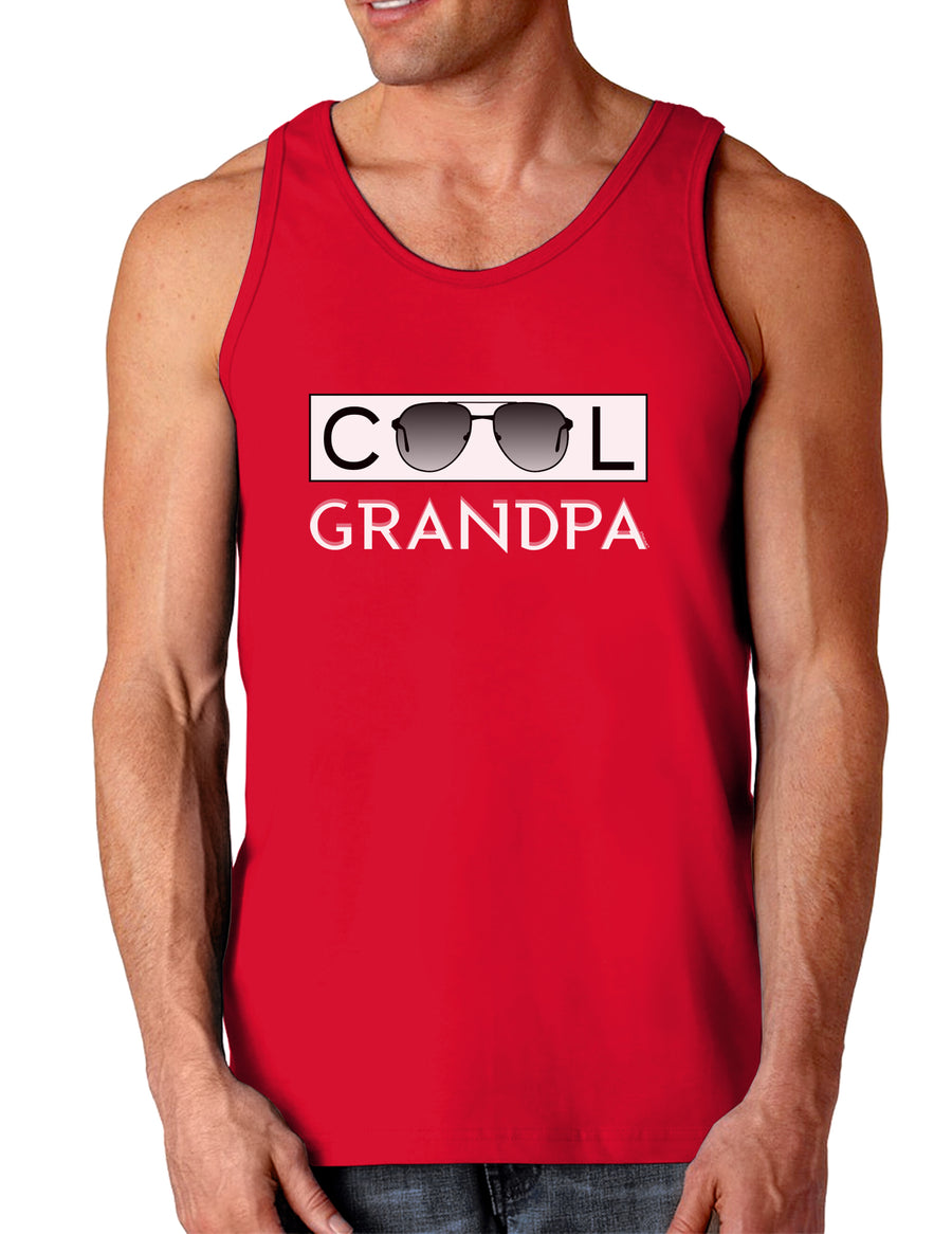 Cool Grandpa Dark Loose Tank Top-Mens Loose Tank Top-TooLoud-Black-Small-Davson Sales