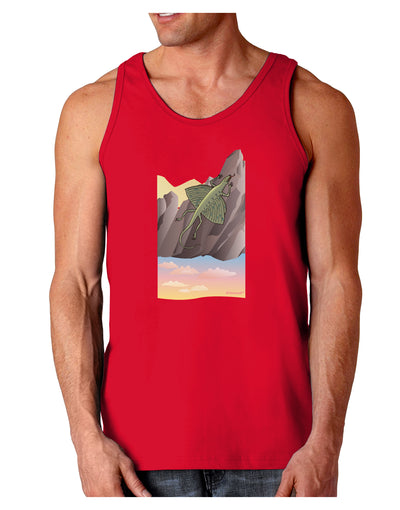 Archaopteryx - Without Name Dark Loose Tank Top by TooLoud-Mens Loose Tank Top-TooLoud-Red-Small-Davson Sales