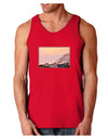 CO Sunset Cliffs Dark Loose Tank Top-Mens Loose Tank Top-TooLoud-Red-Small-Davson Sales