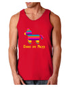 Colorful Pinata Design - Cinco de Mayo Dark Loose Tank Top by TooLoud-Mens Loose Tank Top-TooLoud-Red-Small-Davson Sales