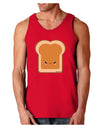 Cute Matching Design - PB and J - Peanut Butter Dark Loose Tank Top by TooLoud-Mens Loose Tank Top-TooLoud-Red-Small-Davson Sales