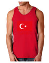 Turkey Flag with Text Dark Loose Tank Top by TooLoud-Mens Loose Tank Top-TooLoud-Red-Small-Davson Sales
