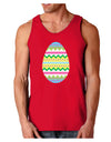 Colorful Easter Egg Dark Loose Tank Top-Mens Loose Tank Top-TooLoud-Red-Small-Davson Sales