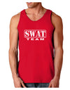 SWAT Team Logo - Distressed Dark Loose Tank Top-Mens Loose Tank Top-TooLoud-Red-Small-Davson Sales