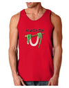 Anaconda Design Green Text Dark Loose Tank Top-Mens Loose Tank Top-TooLoud-Red-Small-Davson Sales