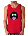 Cute Owl Halloween Dark Loose Tank Top-Mens Loose Tank Top-TooLoud-Red-Small-Davson Sales