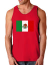 Mexican Flag Dark Loose Tank Top-Mens Loose Tank Top-TooLoud-Red-Small-Davson Sales