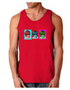 Extraterrestial Pop-art #2 Dark Loose Tank Top by TooLoud-Mens Loose Tank Top-TooLoud-Red-Small-Davson Sales