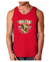 Victory V Dark Loose Tank Top-Mens Loose Tank Top-TooLoud-Red-Small-Davson Sales