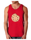 Cute Matching Milk and Cookie Design - Cookie Dark Loose Tank Top by TooLoud-Mens Loose Tank Top-TooLoud-Red-Small-Davson Sales