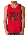 Home Sweet Home - New Mexico - Cactus and State Flag Dark Loose Tank Top by TooLoud-Mens Loose Tank Top-TooLoud-Red-Small-Davson Sales