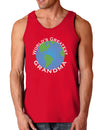 World's Greatest Grandma Dark Loose Tank Top-Mens Loose Tank Top-TooLoud-Red-Small-Davson Sales