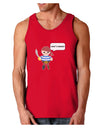 What's Kraken - Petey the Pirate Dark Loose Tank Top-Mens Loose Tank Top-TooLoud-Red-Small-Davson Sales