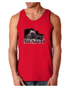 Mexico - Temple No 2 Dark Loose Tank Top-Mens Loose Tank Top-TooLoud-Red-Small-Davson Sales