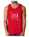 TooLoud You Must Eleanor R Dark Loose Tank Top-Mens Loose Tank Top-TooLoud-Red-Small-Davson Sales