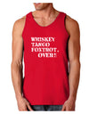 Whiskey Tango Foxtrot WTF Dark Loose Tank Top-Mens Loose Tank Top-TooLoud-Red-Small-Davson Sales