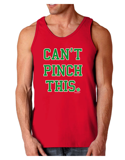 Can't Pinch This - St. Patrick's Day Dark Loose Tank Top by TooLoud-Mens Loose Tank Top-TooLoud-Red-Small-Davson Sales