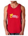 Cute Chick Magnet Design Dark Loose Tank Top-Mens Loose Tank Top-TooLoud-Red-Small-Davson Sales