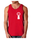 Number One Dad Award Ribbon Dark Loose Tank Top-Mens Loose Tank Top-TooLoud-Red-Small-Davson Sales