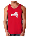 New York - United States Shape Dark Loose Tank Top by TooLoud-Mens Loose Tank Top-TooLoud-Red-Small-Davson Sales