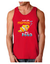 Fish Are Friends Not Food Dark Loose Tank Top-Mens Loose Tank Top-TooLoud-Red-Small-Davson Sales