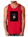 Scary Black Bear Dark Loose Tank Top-Mens Loose Tank Top-TooLoud-Red-Small-Davson Sales