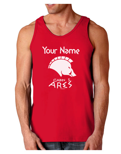 Personalized Cabin 5 Ares Dark Loose Tank Top by-Mens Loose Tank Top-TooLoud-Red-Small-Davson Sales