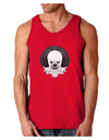 Scary Clown Grayscale Dark Loose Tank Top-Mens Loose Tank Top-TooLoud-Red-Small-Davson Sales