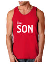 Matching Like Father Like Son Design - Like Son Dark Loose Tank Top by TooLoud-Mens Loose Tank Top-TooLoud-Red-Small-Davson Sales