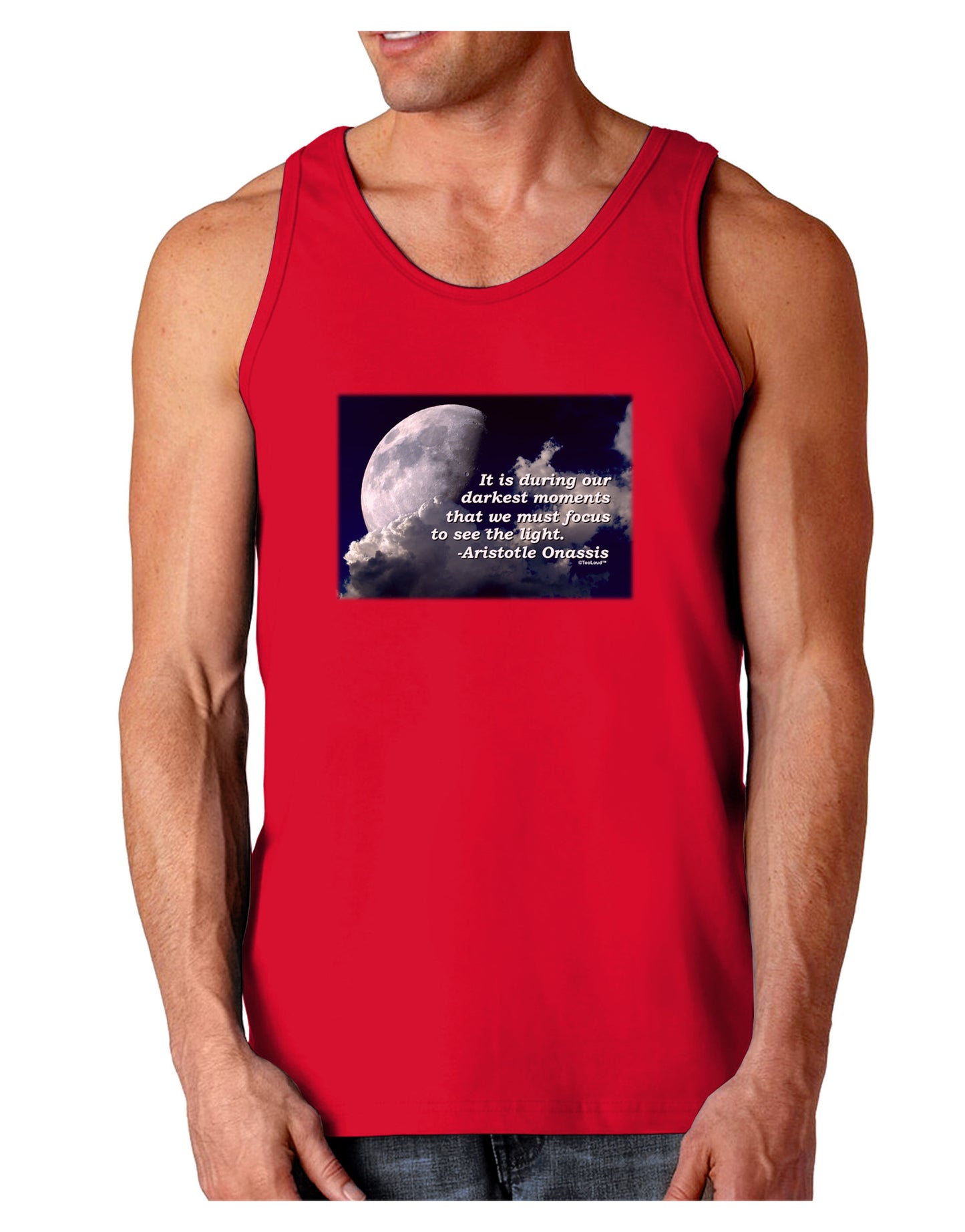 Our Darkest Moments Dark Loose Tank Top-Mens Loose Tank Top-TooLoud-Red-Small-Davson Sales