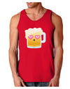 Cute Infatuated Beer Dark Loose Tank Top by TooLoud-Mens Loose Tank Top-TooLoud-Red-Small-Davson Sales