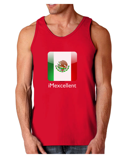 iMexcellent Icon - Cinco de Mayo Dark Loose Tank Top-Mens Loose Tank Top-TooLoud-Red-Small-Davson Sales