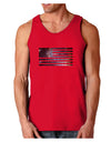 American Flag Galaxy Dark Loose Tank Top by TooLoud-Mens Loose Tank Top-TooLoud-Red-Small-Davson Sales