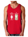 TooLoud Your Girlfriend My Girlfriend Military Dark Loose Tank Top-Mens Loose Tank Top-TooLoud-Red-Small-Davson Sales